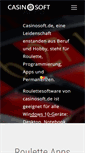 Mobile Screenshot of casinosoft.de